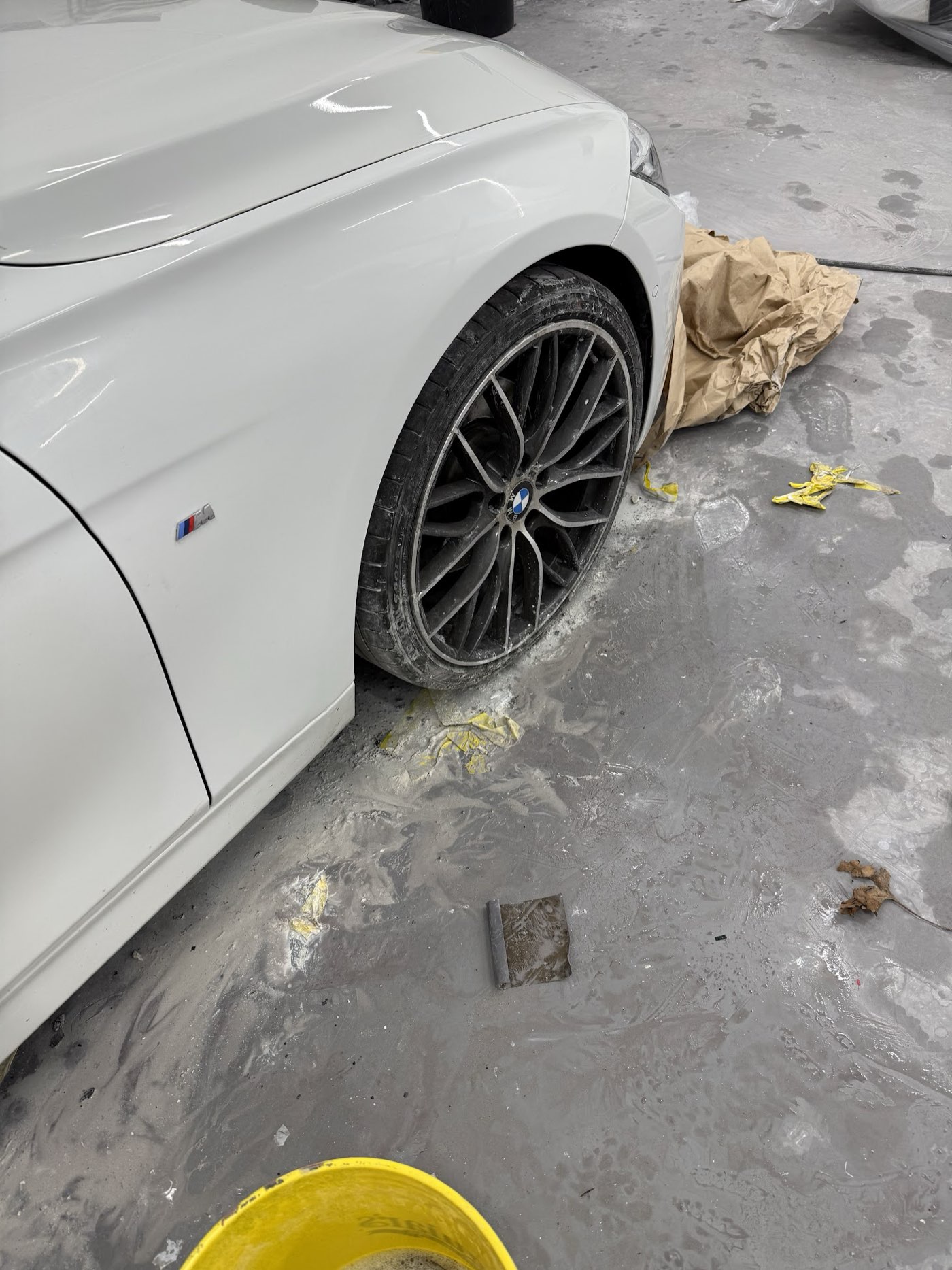 Same panel colour-matched and finished at Haque Bodywork